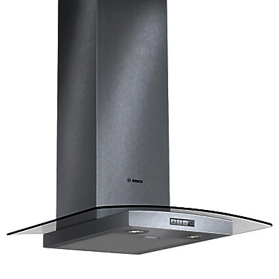 Bosch DWA064W51B Chimney Cooker Hood, Brushed Steel